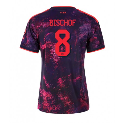 Dres Bayern Munich Tom Bischof #8 Rezervni za Žensko 2026-27 Kratak Rukav